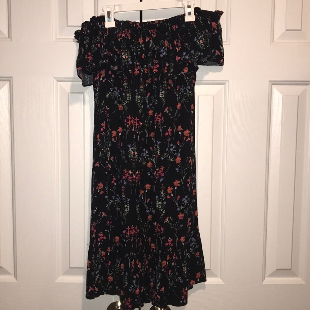 Altar'd state off the shoulder dress